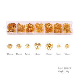 Metal Jewelry Making Accessory Kit Ear Hook Ear Needle Jump Ring Earring