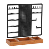 Metal Jewelry Organizer Tower Earrings Display Stand