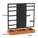 Metal Jewelry Organizer Tower Earrings Display Stand