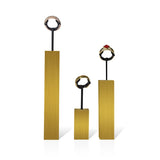 Metal Ring Holder Earrings Display Rack Jewelry Props