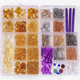 Metal Jewelry Making Set - Tools, Ring, Wire, Jumping Ring, Earring Hook, Tassel
