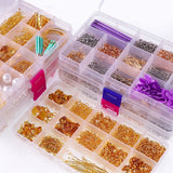 Metal Jewelry Making Set - Tools, Ring, Wire, Jumping Ring, Earring Hook, Tassel