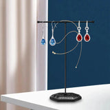 Metal Jewelry Stand T Shaped Hanging Show Rack for Bracelet Watch