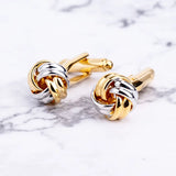 Metal Knot Cufflinks French Style Cuff Buttons Wholesale&Retail