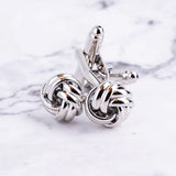 Metal Knot Cufflinks French Style Cuff Buttons Wholesale&Retail
