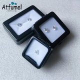 Metal Loose Diamond Jewelry Storage Box Gemstone Display Organizer