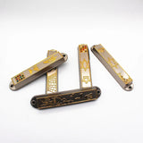 Metal MEZUZAH Decalogue/Torah/Bible Jewish Religion Mezuzah