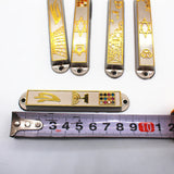 Metal MEZUZAH Decalogue/Torah/Bible Jewish Religion Mezuzah