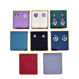 Metal Microfiber Earrings Display Holder Jewelry Stand