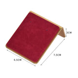 Metal Microfiber Jewelry Props Earrings Display Holder