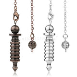 Metal Pendulum Dowsing Reiki Healing Spiritual Amulet Pendant