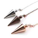Metal Pendulum for Dowsing Divination Reiki Healing Spiritual Wicca