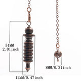Metal Pendulum for Dowsing Divination Reiki Healing Spiritual Wicca