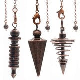 Metal Pendulum for Dowsing Divination Reiki Healing Spiritual Wicca
