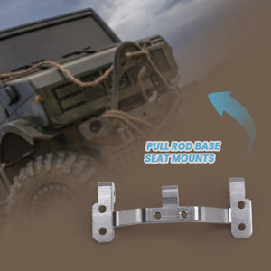 Metal Pull Rod Base Mounts Set for C24 C14 1/16 RC Car Truck