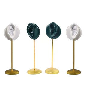 Metal Resin Ear Mold Earring Display Stand Round Base Dropship