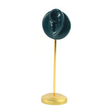 Metal Resin Ear Mold Earring Display Stand Round Base Dropship