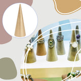 Metal Ring Holder Display Stand Jewelry Storage Rack 3x8cm