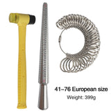 Ring Mandrel Sizer Set with Rubber Hammer