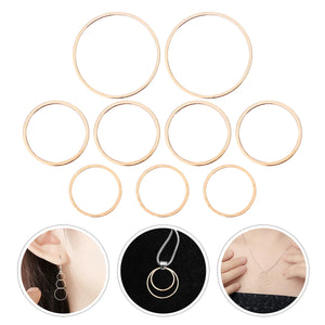 Metal Rings for Crafts - Earring Charms for Jewelry Making