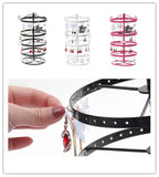Metal Rotating Ear Stud Jewelry Display Stand Holder