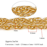 Metal Silver&Rose O Shape Necklace Chains Bulk For DIY Jewelry Making