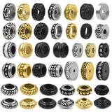 316L Stainless Steel European Spacer Beads for DIY Bracelets