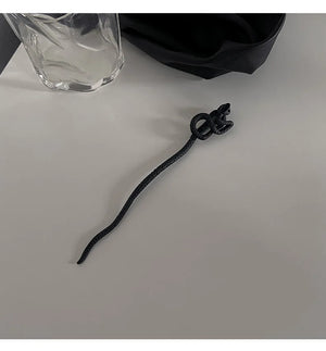 Metal Snake Shape Hairpin Hip-hop Punk Style Hair Fork