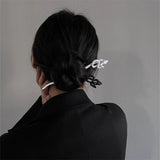 Metal Snake Shape Hairpin Hip-hop Punk Style Hair Fork