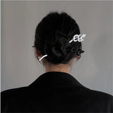 Metal Snake Shape Hairpin Hip-hop Punk Style Hair Fork