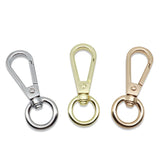 10Pcs Metal Snap Hooks Lobster Clasp KeyChain Carabiners