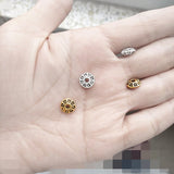 Metal Spacers for Bracelets DIY Antique Beads Charms 100pcs