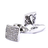 Rhinestone Crystal French Cufflinks Men's Shirt Cuff
