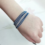 Stainless Steel Waterproof Guitar String Bracelet Charm Jewelry