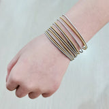 Stainless Steel Waterproof Guitar String Bracelet Charm Jewelry