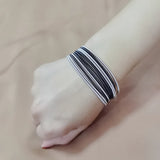 Stainless Steel Waterproof Guitar String Bracelet Charm Jewelry