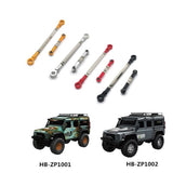 Metal Steering Rod Servo Link Rod for 1/10 RC Crawler Car Upgrade Parts