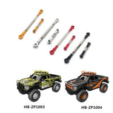 Metal Steering Rod Servo Link Rod for 1/10 RC Crawler Car Upgrade Parts
