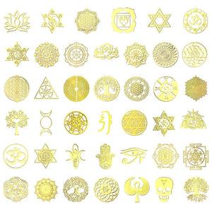 Metal Sticker Epoxy Resin Filler Silicone Mold Decorate Sticker Jewelry Making