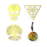Metal Sticker Epoxy Resin Filler Silicone Mold Decorate Sticker Jewelry Making