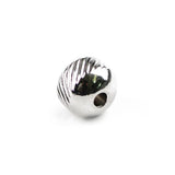 Metal Stripe Round Stainless Steel Spacer Beads 3/4/6/8MM Jewelry Making