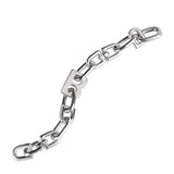 Metal Texture Heavy Industry Letter B Bracelet