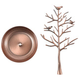 Metal Tree Jewelry Stand Display Rack Earring Necklace Ring Holder Organizer