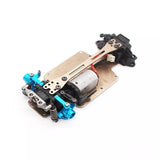 Metal Upgraded Parts Steering Cup Swing Arm Plate Set for 1/28 RC Car