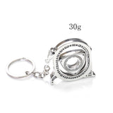 Rotatable Wankel Engine Pendant Keychain