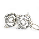 Rotatable Wankel Engine Pendant Keychain