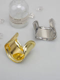 Metal Wave Asymmetry Openings Bracelet Europe United States Temperament