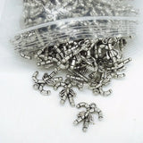 Antique Silver Christmas Umbrella Pendant Charms DIY Jewelry Accessories