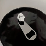 Metal Zipper Brooch European And American Style Personality
