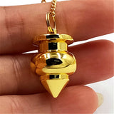 Egyptian Coil Copper Pendulum Healing Divining Scrying Point Ball